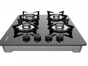fogatti cooktop 4 burners v400 tc 3D Model