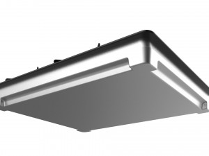 fogatti cooktop 4 burners v400 tc 3D Model