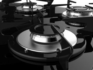 fogatti cooktop 4 burners v400 tc 3D Model