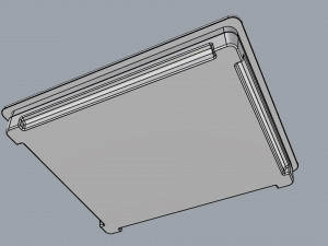 fogatti cooktop 4 burners v400 tc 3D Model