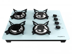 포가티 쿡탑 4버너 v400 화이트 3D 모델