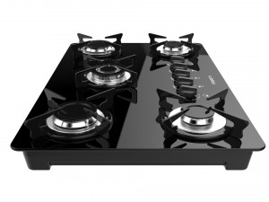 fogatti cooktop 5 burners v500 tc Modelo 3D