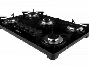 fogatti cooktop 5 burners v500 tc Modelo 3D
