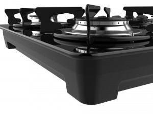 fogatti cooktop 5 burners v500 tc Modelo 3D