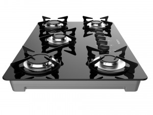 fogatti cooktop 5 burners v500 x 3D मॉडल