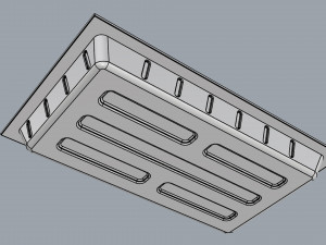 cooktop suggar 1 burner fg0101vp 3Dモデル