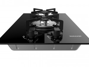 cooktop suggar 2 burners fg2002vp 3D Модель