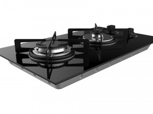 cooktop suggar 2 burners fg2002vp 3D Модель