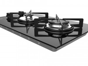 cooktop suggar 2 burners fg2002vp 3D Модель