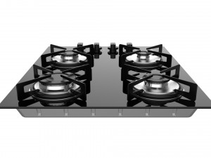cooktop suggar 4 burners fg4004vp Modello 3D