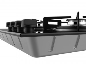 cooktop suggar 4 burners fg4004vp Modello 3D