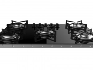 cooktop suggar 5 burners fg5005vp Modelo 3D