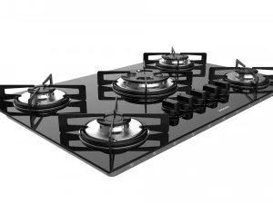 kookplaat suiker 5 branders fg5305vp 3D Model