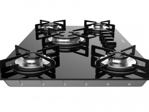 cooktop suggar 5 burners fg5305vp 3D Model
