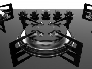 cooktop suggar 5 burners fg5305vp 3D Model