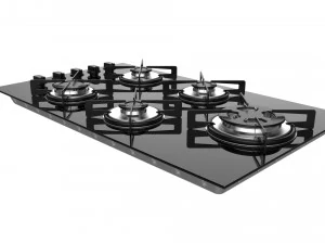 cooktop suggar 5 burners fg5535vp 3D Model