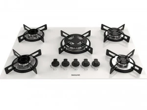 쿡탑 슈가 화이트 글라스 5버너 fg5305br 3D 모델