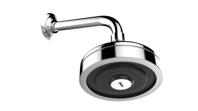 deca shower curved pipe Modelo 3D .c4d .max .obj .3ds .fbx .stl .blend 