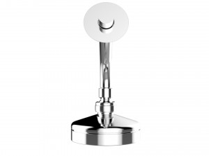 deca shower curved pipe Modelo 3D