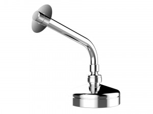 deca shower curved pipe Modelo 3D