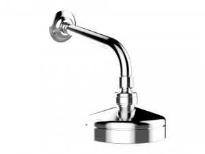 deca shower curved pipe Modelo 3D