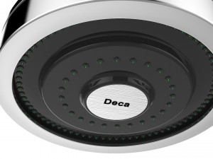deca shower curved pipe Modelo 3D