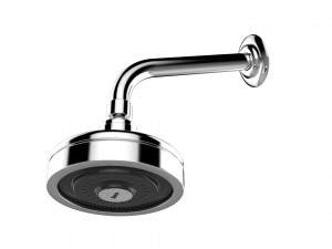 deca shower curved pipe Modelo 3D