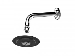 deca shower curved pipe Modelo 3D