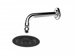 deca shower curved pipe Modelo 3D