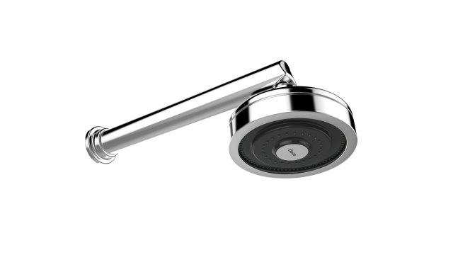 deca shower straight pipe 3D Model .c4d .max .obj .3ds .fbx .stl .blend