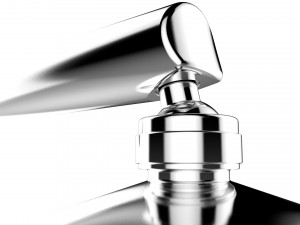 deca shower straight pipe 3D Model