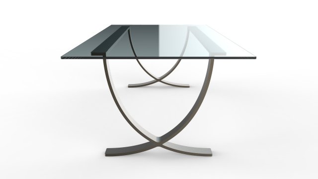 eclipse dining table 3D Модель .c4d .max .obj .3ds .fbx .stl .blend 