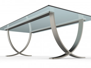 eclipse dining table 3D Модель