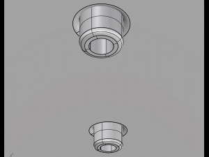 docol ceiling shower eden r300 Modèle 3D