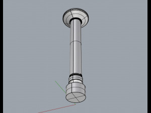 docol ceiling shower eden r300 Modèle 3D