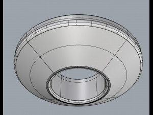 docol ceiling shower eden r300 Modèle 3D