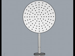docol shower eden r300 Modelo 3D