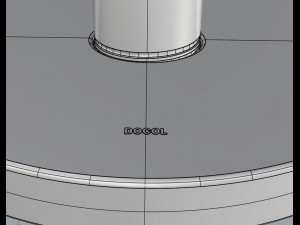 docol shower eden r300 Modelo 3D