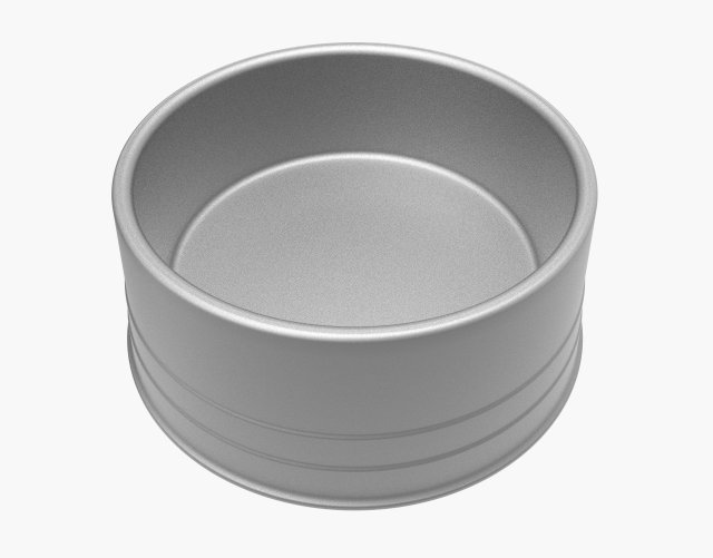 dog food bowl Model 3D .c4d .max .obj .3ds .fbx .stl .blend 