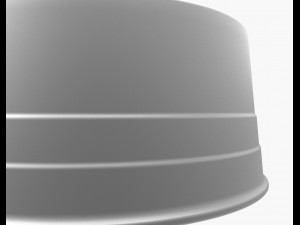 dog food bowl Model 3D