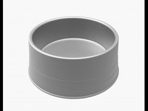 dog food bowl 3D Model