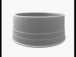 dog food bowl 3D Model