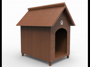 dog house 3D मॉडल