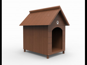 dog house Modello 3D