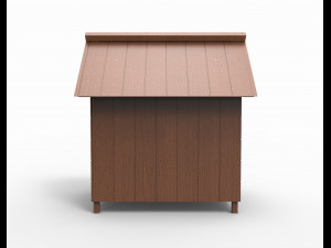 dog house Modello 3D