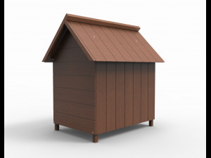 dog house Modello 3D