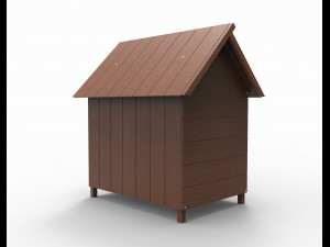 dog house Modello 3D