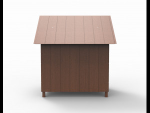 dog house Modello 3D