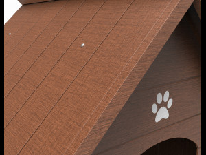 dog house Modello 3D