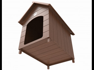 dog house Modello 3D